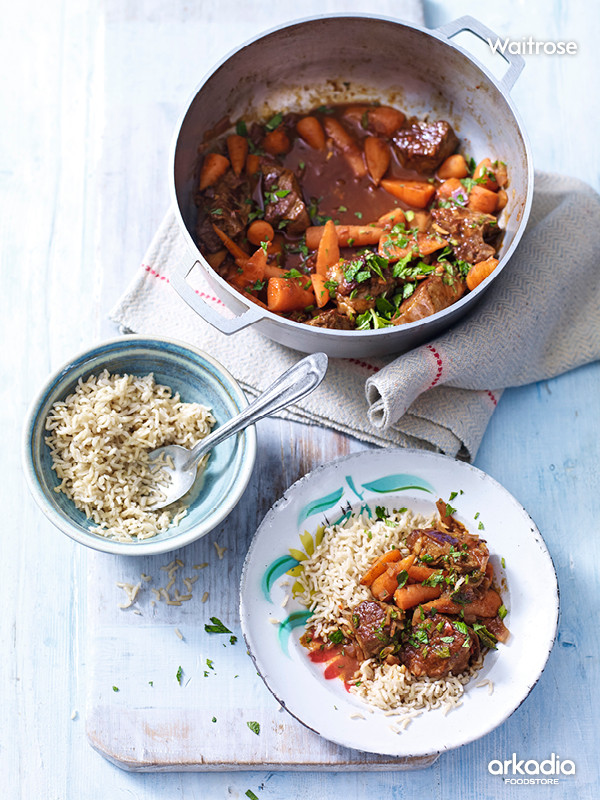 Summer Beef Stew
 African spiced Summer Beef Stew