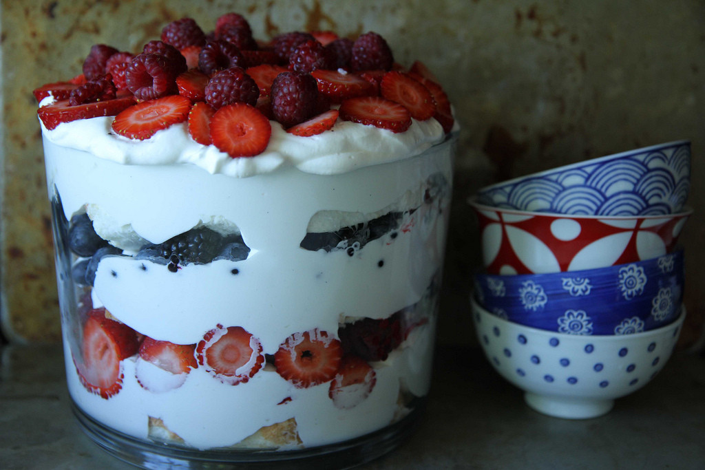 Summer Berry Desserts
 Summer Berry Trifle