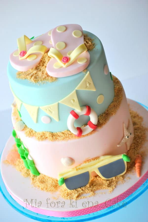 Summer Birthday Cake Ideas
 21 Sizzling Summer Birthday Cake Ideas Pretty My Party