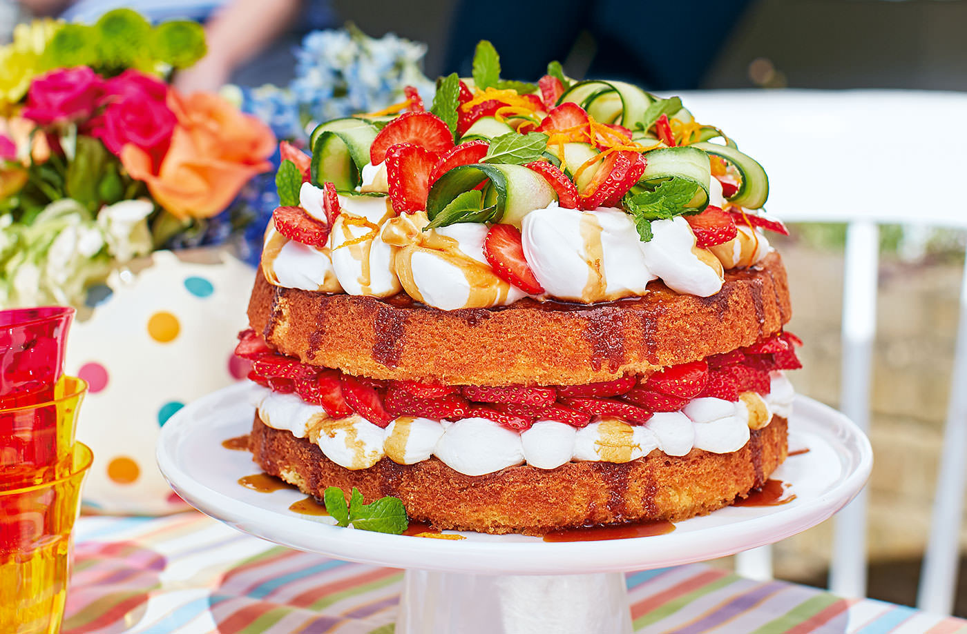 Summer Cake Recipes
 Pimms Layer Cake Recipe Summer Cake Recipes