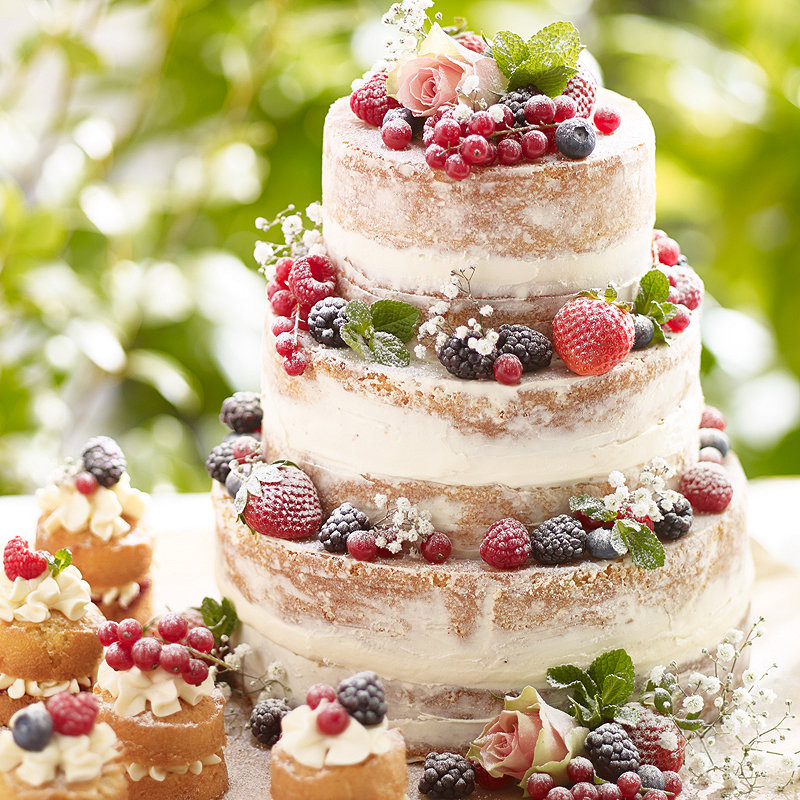 Summer Cake Recipes
 Tiered Summer Berries Cake Cake Recipes