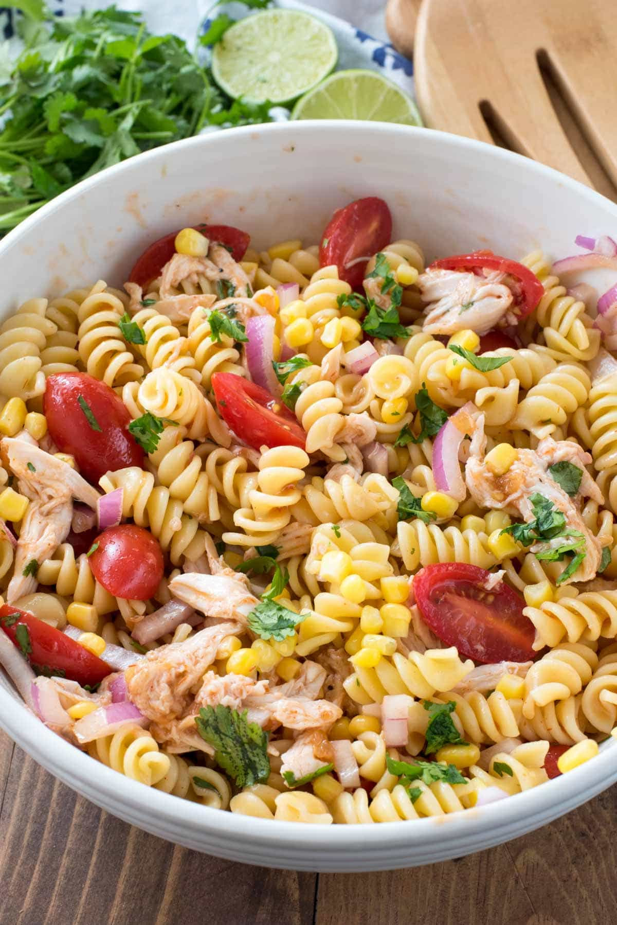 Summer Chicken Pasta Salad
 BBQ Chicken Pasta Salad Crazy for Crust