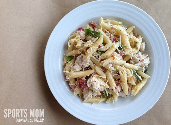 Summer Chicken Pasta Salad
 Summer Chicken Pasta Salad from Sports Mom Survival Guide