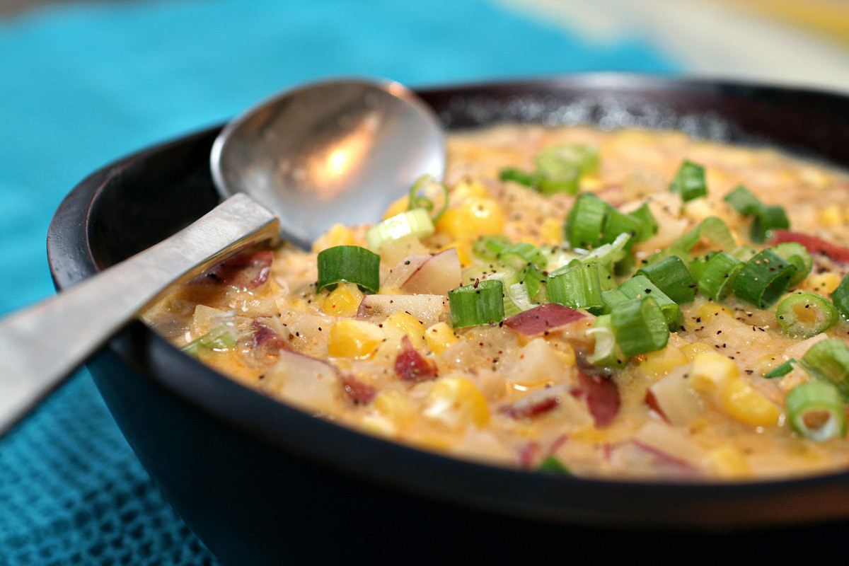 Summer Corn Chowder
 End of Summer Corn Chowder – Glam Radar