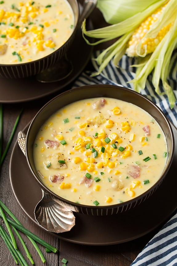 Summer Corn Chowder
 Summer Corn Chowder Cooking Classy