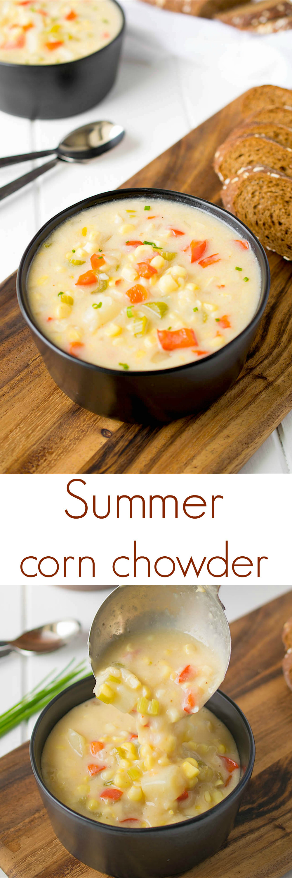 Summer Corn Chowder
 Summer corn chowder Culinary Ginger