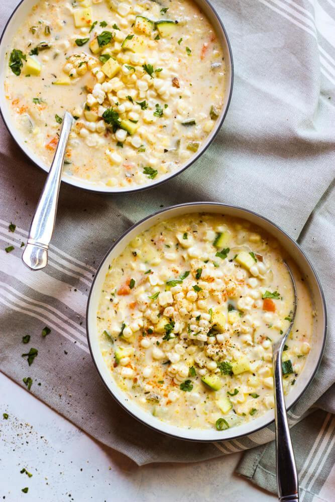 Summer Corn Chowder Recipe
 20 Healthy Dinner Recipes For Your Family landeelu