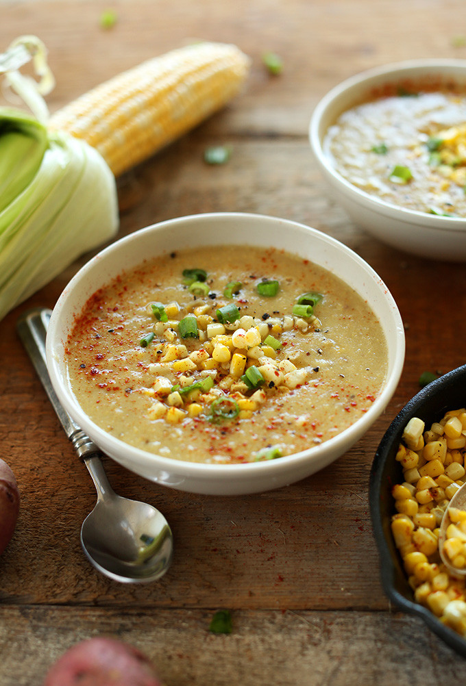 Summer Corn Chowder Recipe
 Vegan Corn Chowder Soup