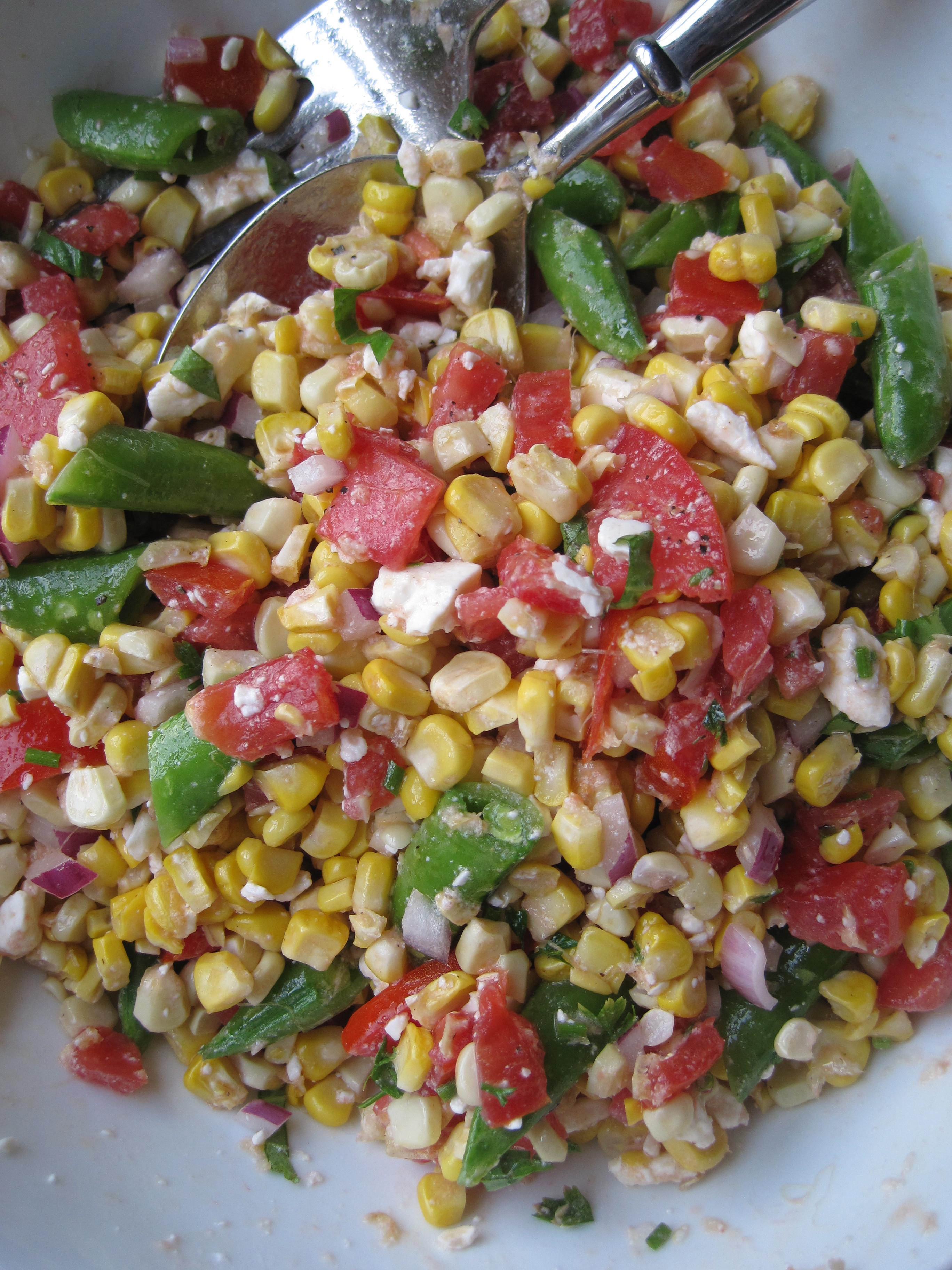 Summer Corn Salad
 Summer Corn Salad – Minced