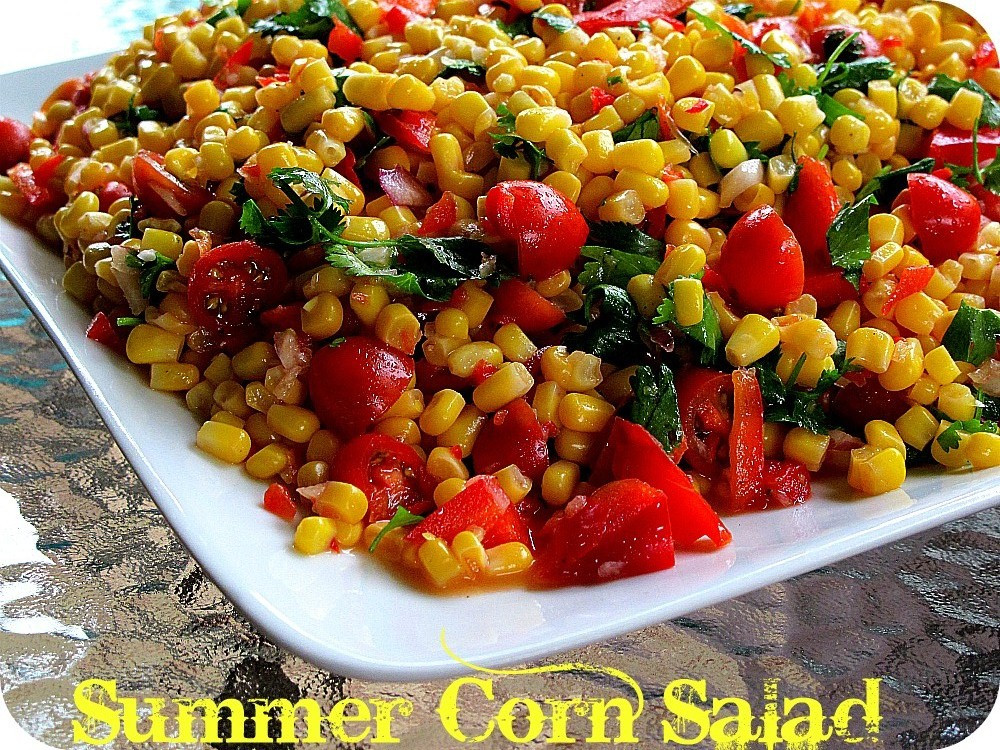 Summer Corn Salad
 Summer Cooking — The Most Delicious Corn Salad Recipe