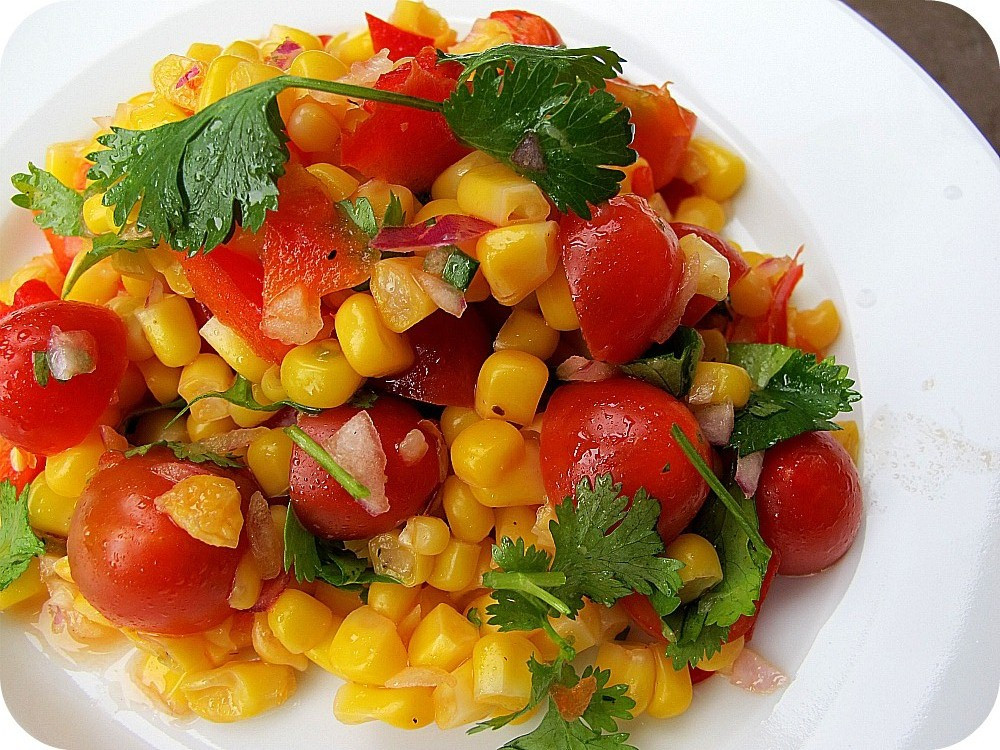 Summer Corn Salad
 Summer Cooking — The Most Delicious Corn Salad Recipe