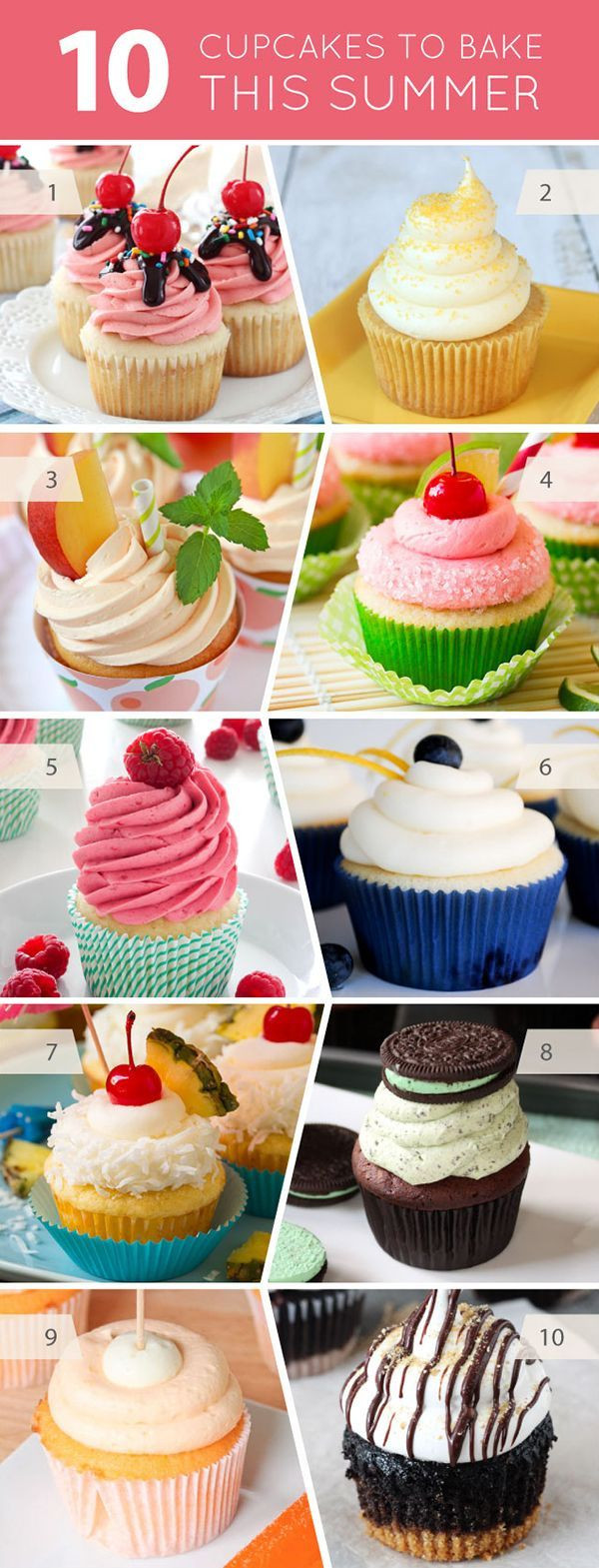 Summer Cupcakes Flavors
 25 best ideas about Summer cupcakes on Pinterest