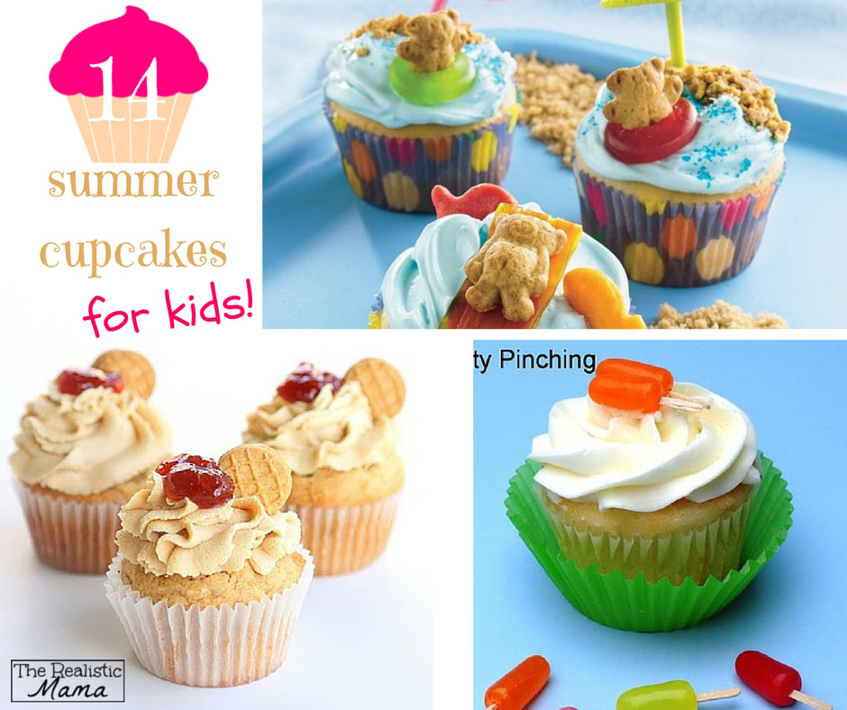 Summer Cupcakes Ideas
 14 Summer Cupcakes for Kids The Realistic Mama