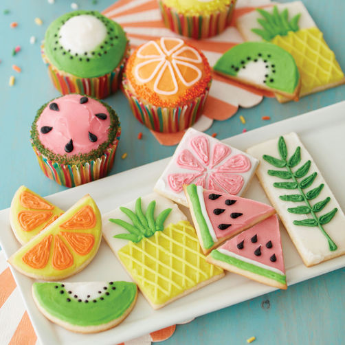 Summer Cupcakes Ideas
 The Fruits of Summer Cupcakes and Cookies