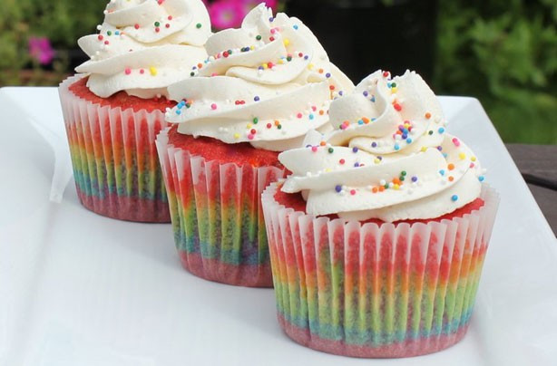 Summer Cupcakes Recipe
 Summer cupcakes Rainbow cupcakes goodtoknow