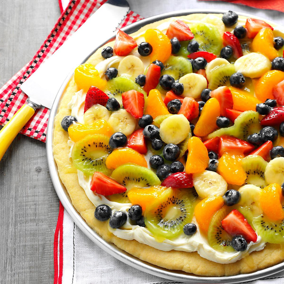 Summer Dessert Idea
 Summer Dessert Pizza Recipe