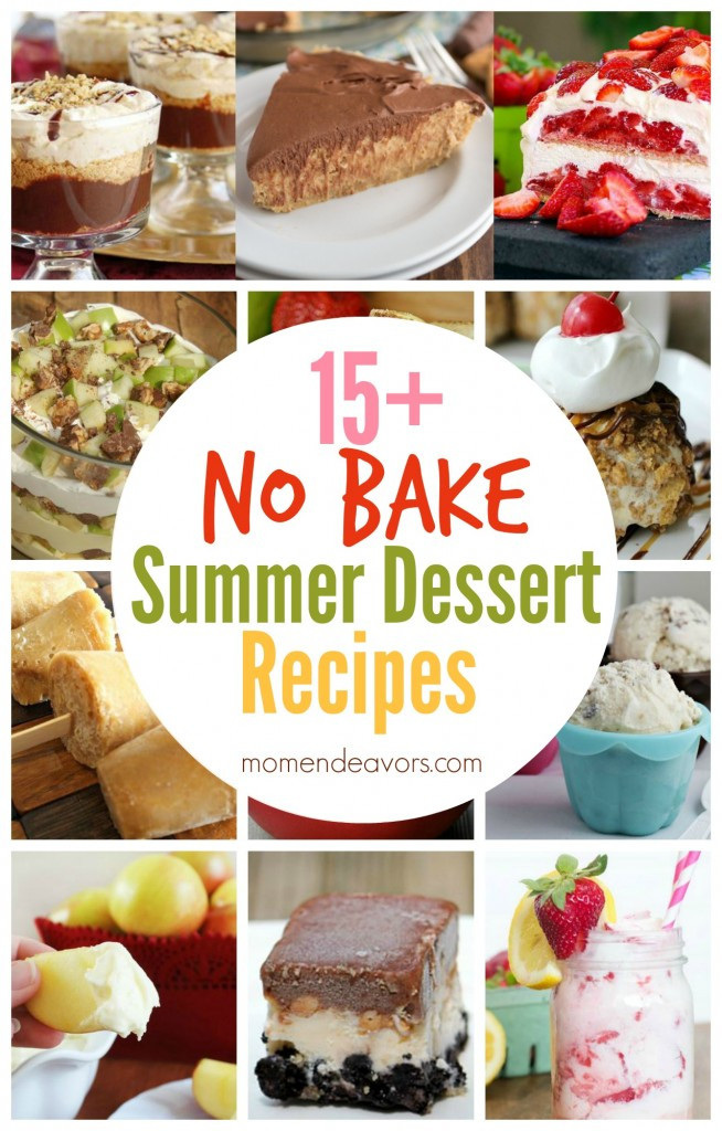 Summer Dessert Recipe
 15 No Bake Summer Dessert Recipes