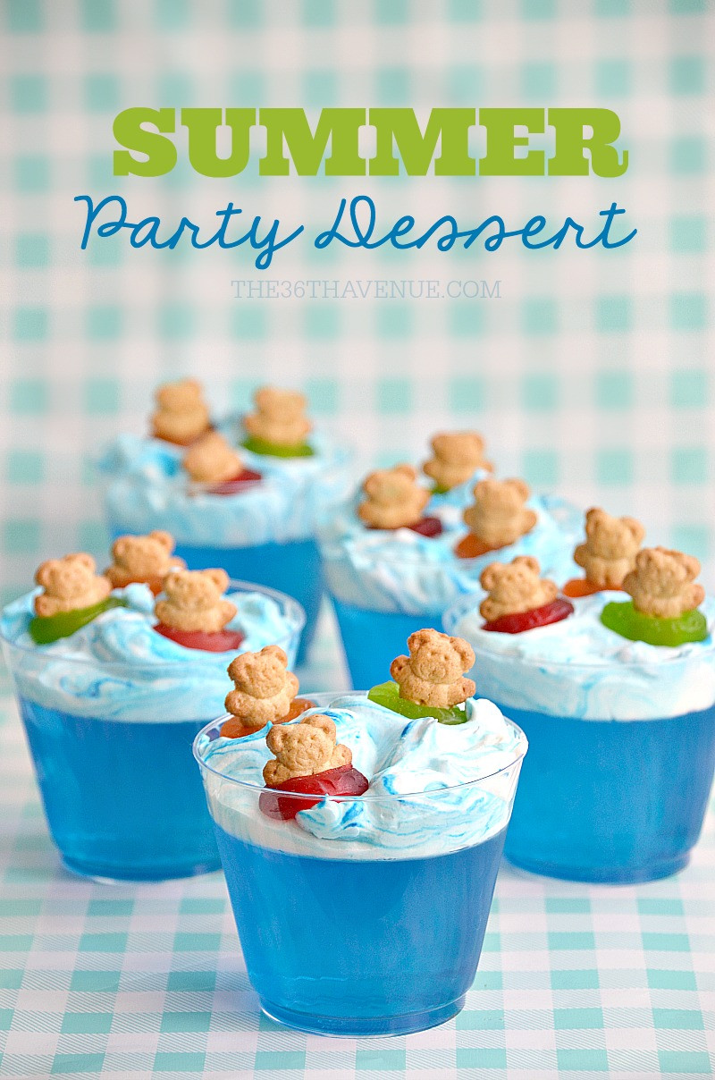 Summer Desserts For Parties
 Summer Dessert Pool Party Ideas The 36th AVENUE