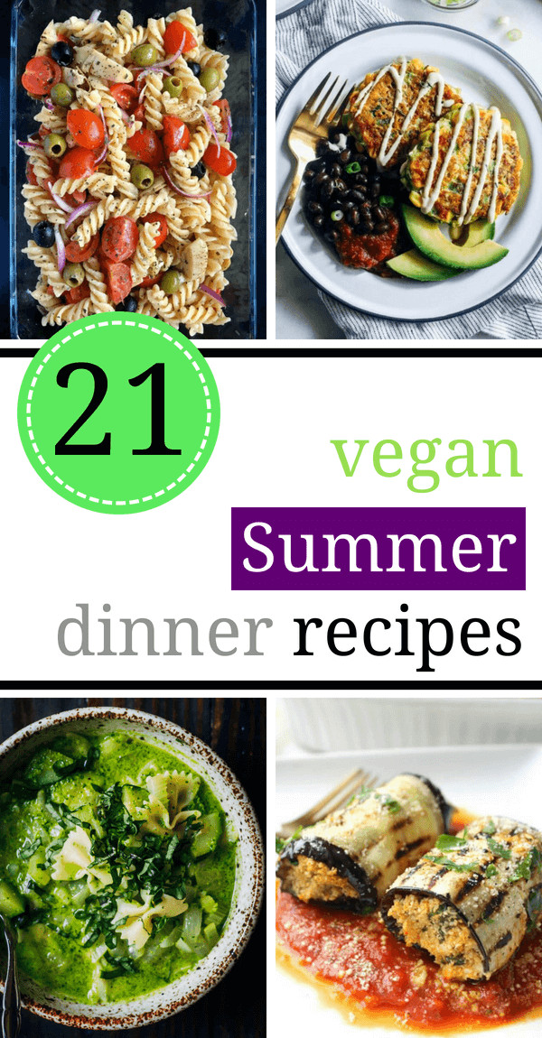 Summer Dinner Ideas Hot Days
 21 Light Vegan Summer Dinner Recipes for Hot Days