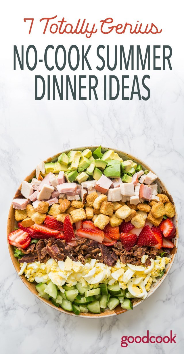 Summer Dinner Ideas
 7 Totally Genius No Cook Summer Dinner Ideas Good Cook