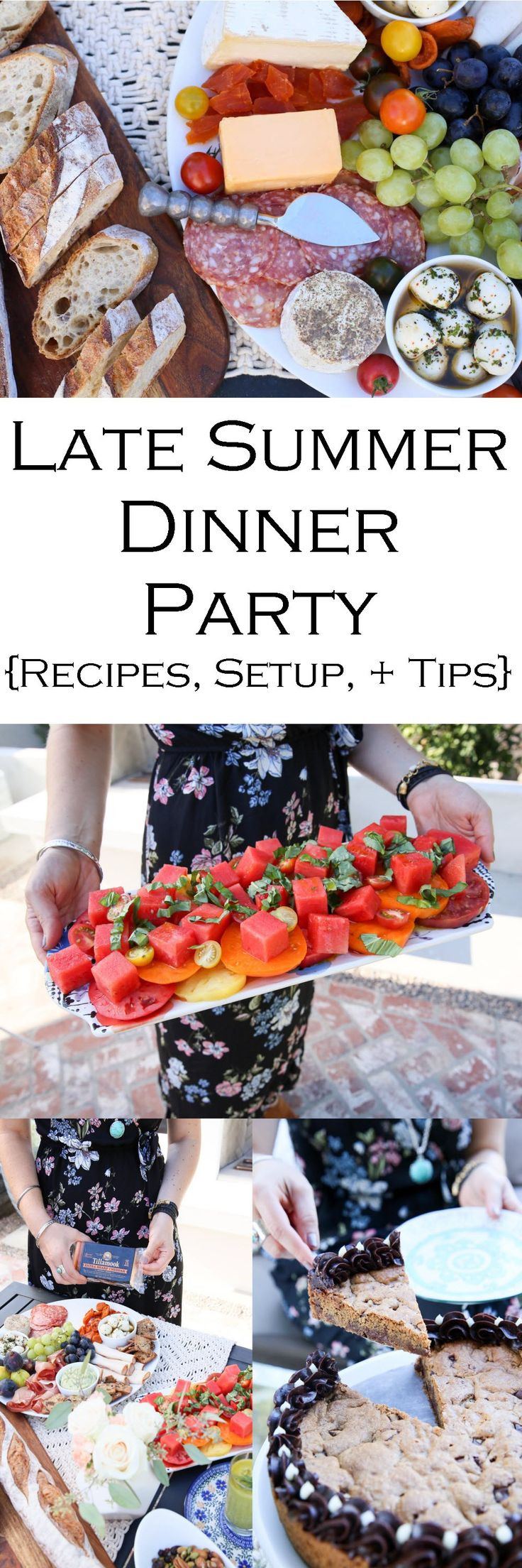 Summer Dinner Party Menu
 Best 25 Summer dinner party menu ideas on Pinterest