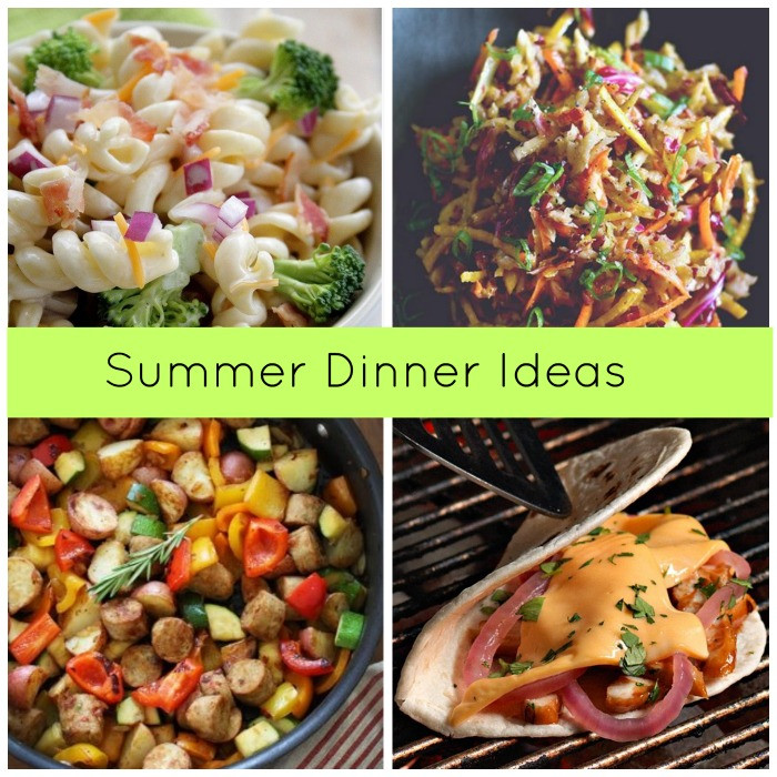 Summer Dinner Recipes
 Five Summer Dinner Recipe Ideas FTM