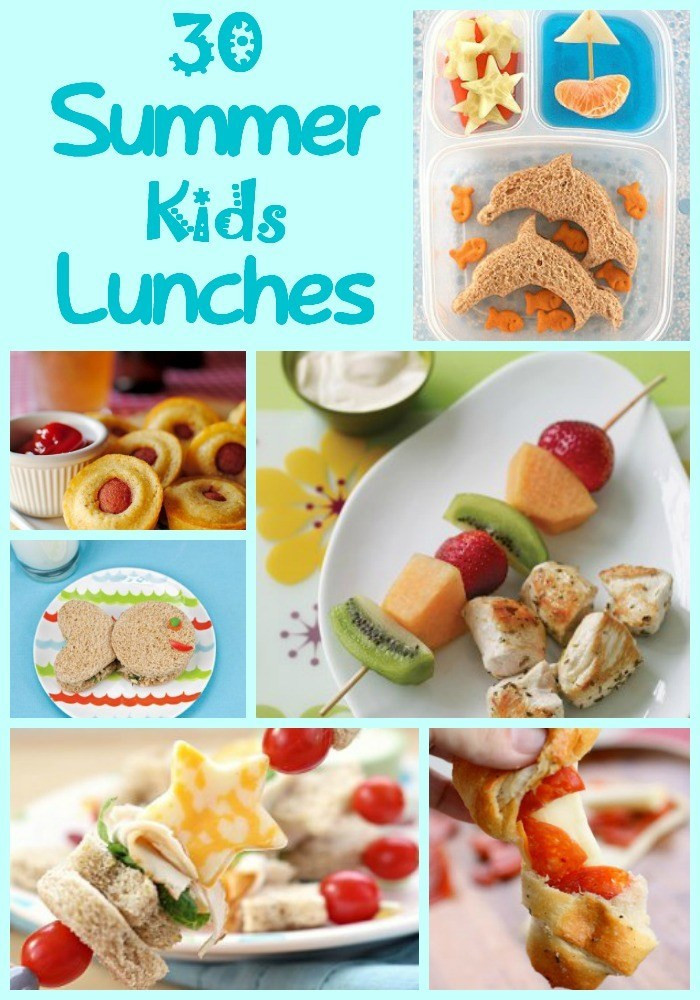 Summer Dinners For Kids
 30 Summer Lunches For Kids