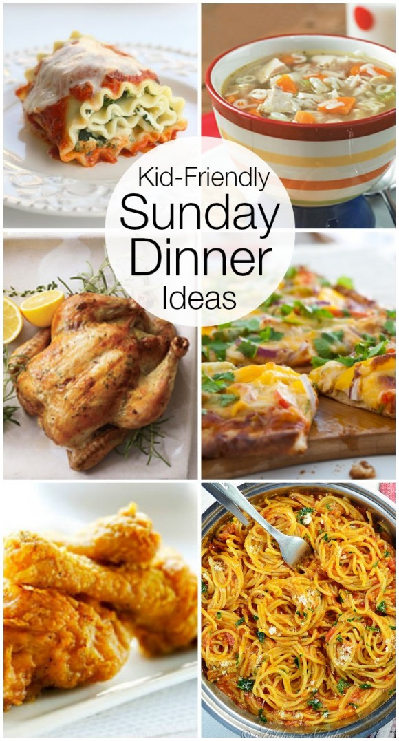 Summer Dinners For Kids
 Kid Friendly Sunday Night Dinner Ideas