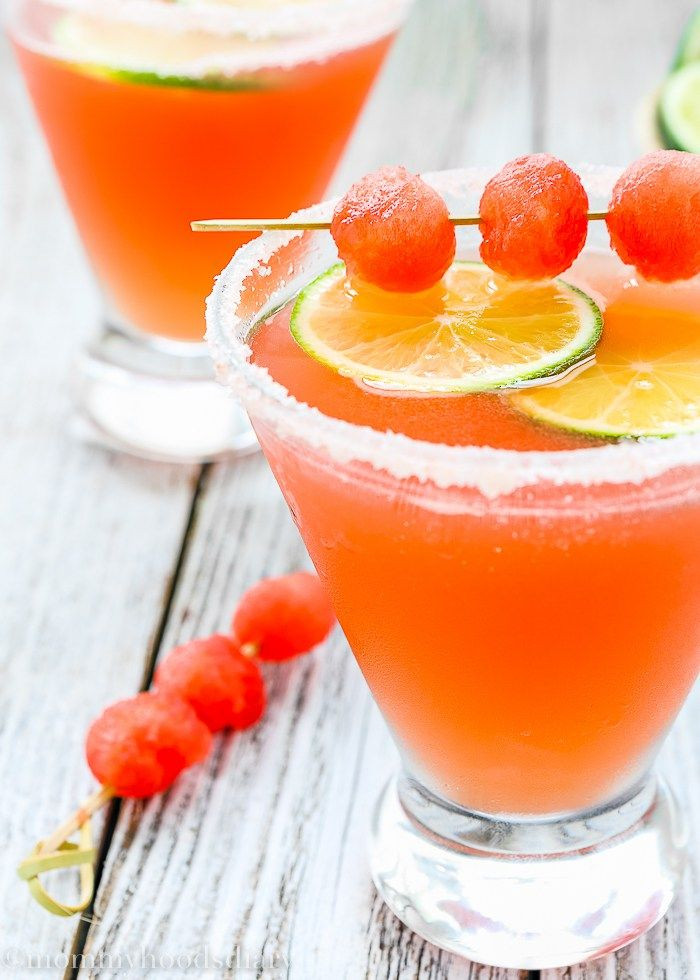 Summer Drinks With Tequila
 Watermelon Summer Splash Cocktail Recipe