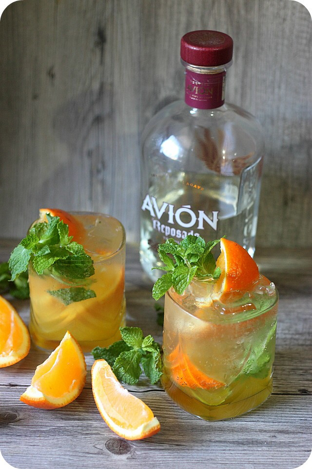 Summer Drinks With Tequila
 Orange Mint Tequila Cocktail