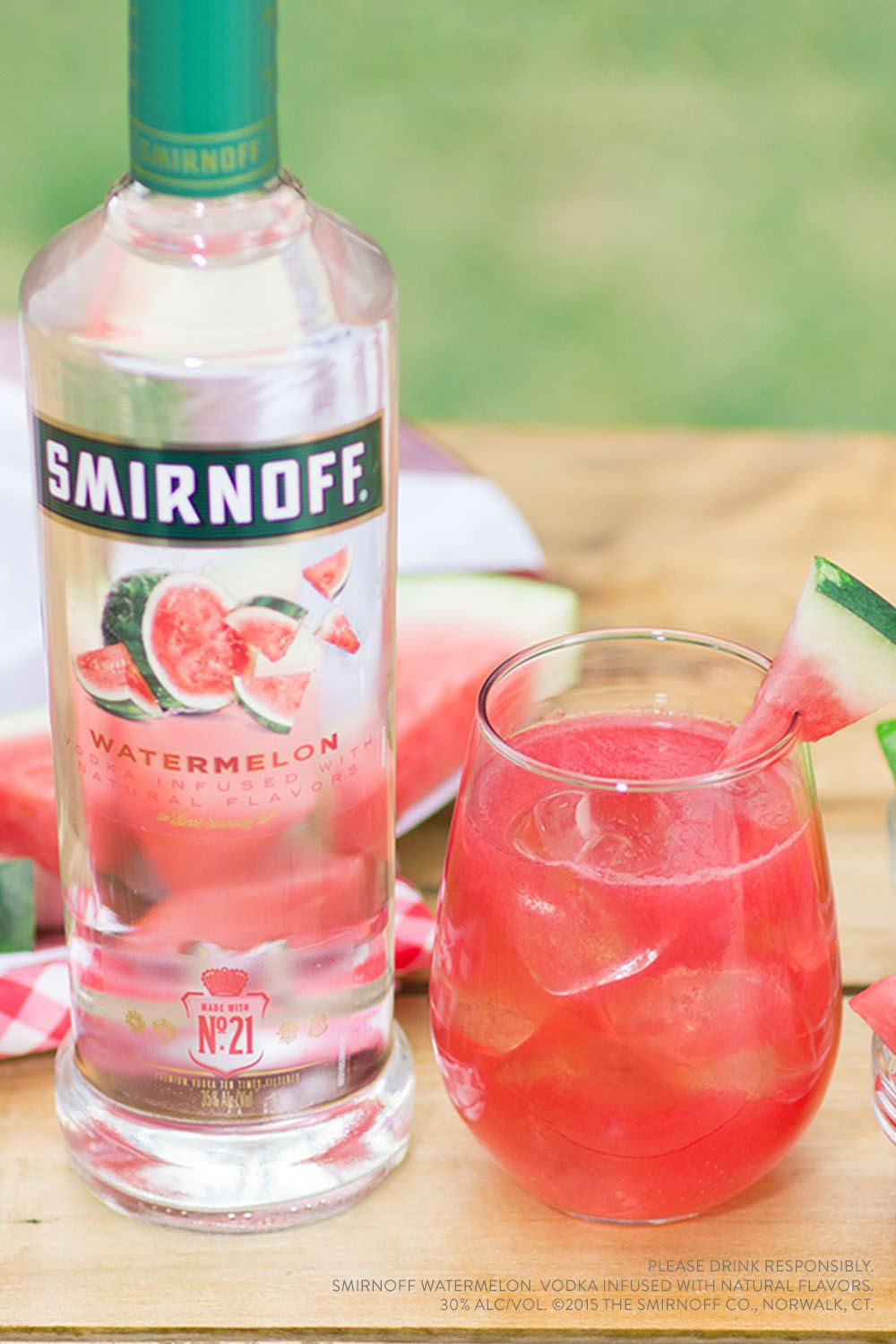 Summer Drinks With Vodka
 Watermelon smash Recipe