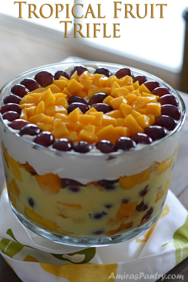 Summer Fruit Desserts Recipes
 Simple summer desserts Tropical Fruit Trifle recipe