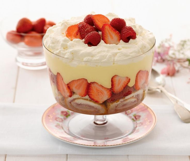 Summer Fruit Desserts Recipes
 Summer fruit trifle Recipe Trifles Pinterest