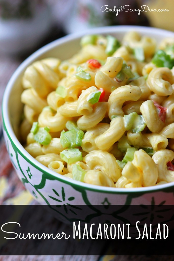 Summer Macaroni Salad
 Summer Macaroni Salad Recipe