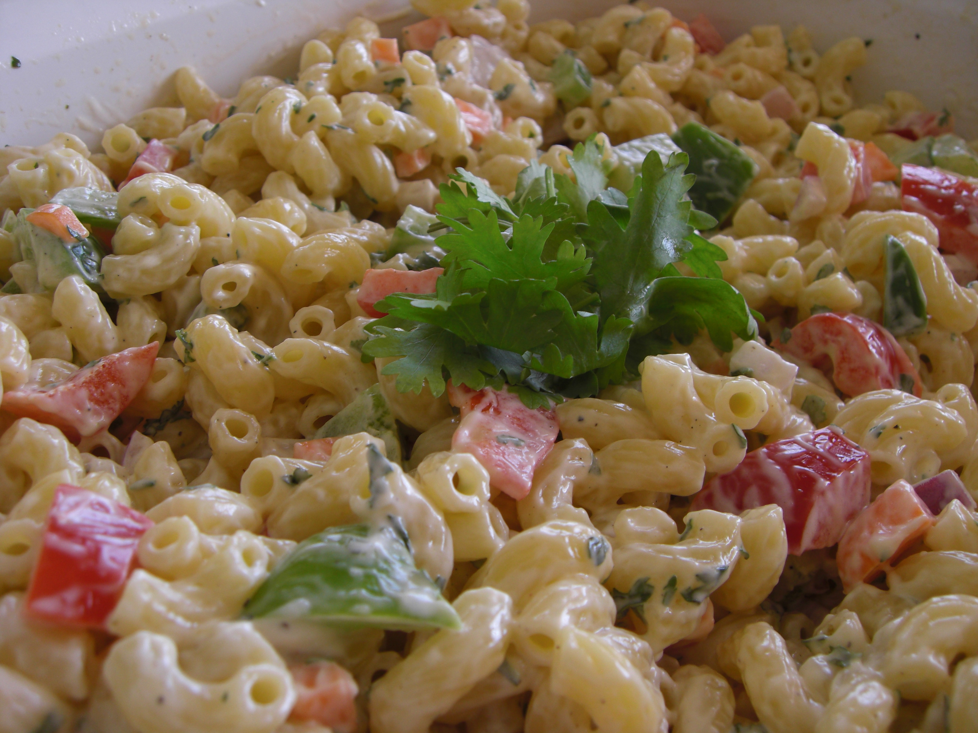 Summer Macaroni Salad
 Simple Summer Macaroni Salad Recipe