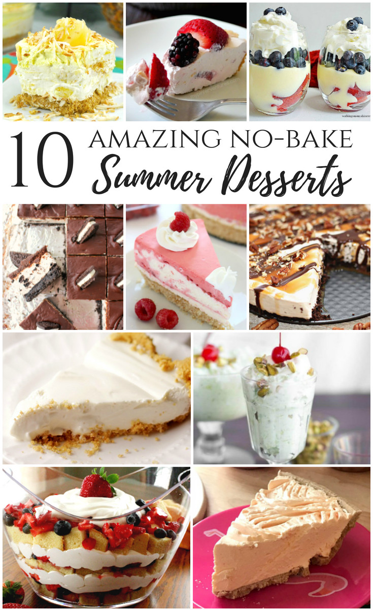 Summer No Bake Desserts
 10 Amazing No Bake Summer Desserts No Heat or Oven Required