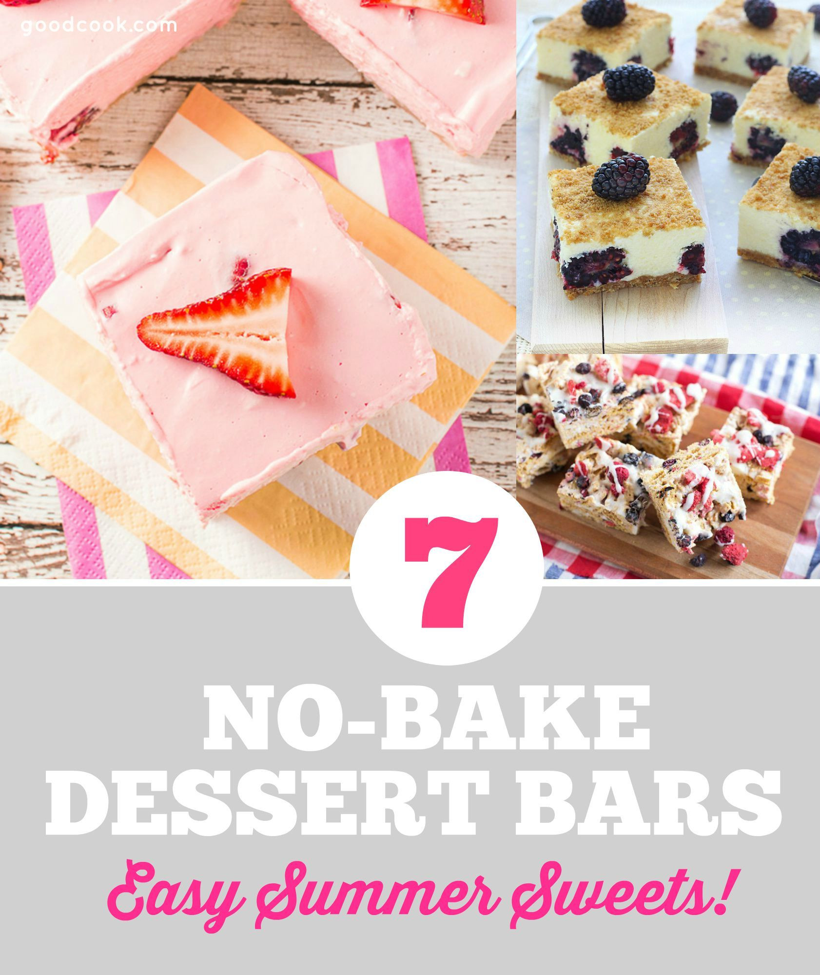 Summer No Bake Desserts
 7 No Bake Summer Dessert Bars Everyday Cooking Everyday