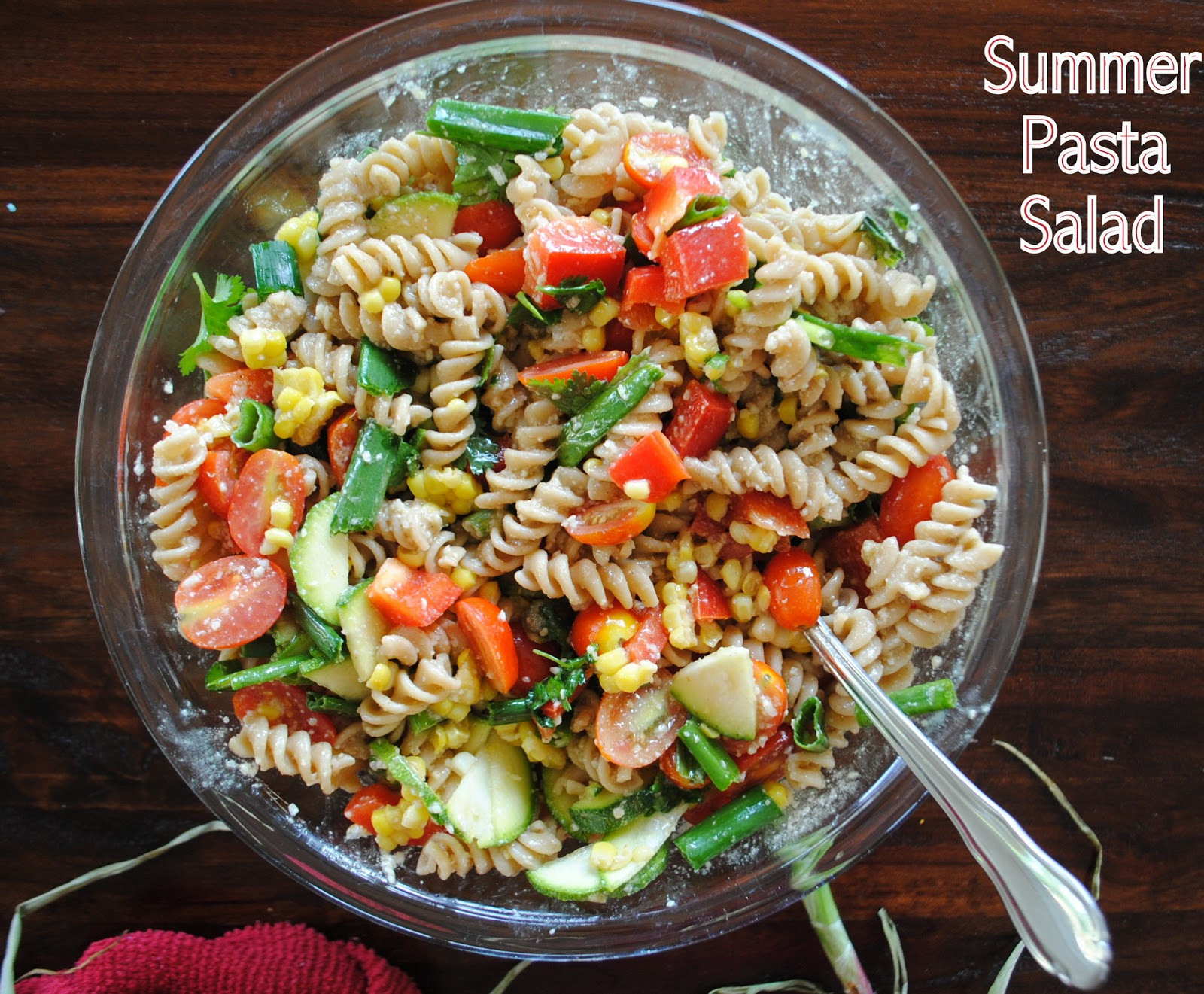 Summer Pasta Salad
 ThriceTheSpice Summer Pasta Salad