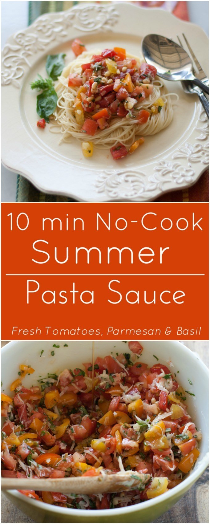 Summer Pasta Sauces
 Fresh tomato Summer pasta sauce tomato bruschetta