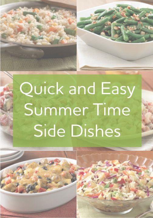 Summer Picnic Side Dishes
 Try these great new side dishes for your summer parties