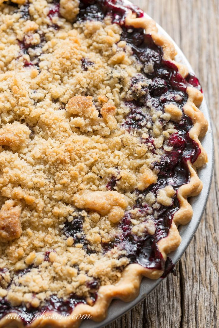 Summer Pie Recipes
 Blueberry Crumble Pie Recipe