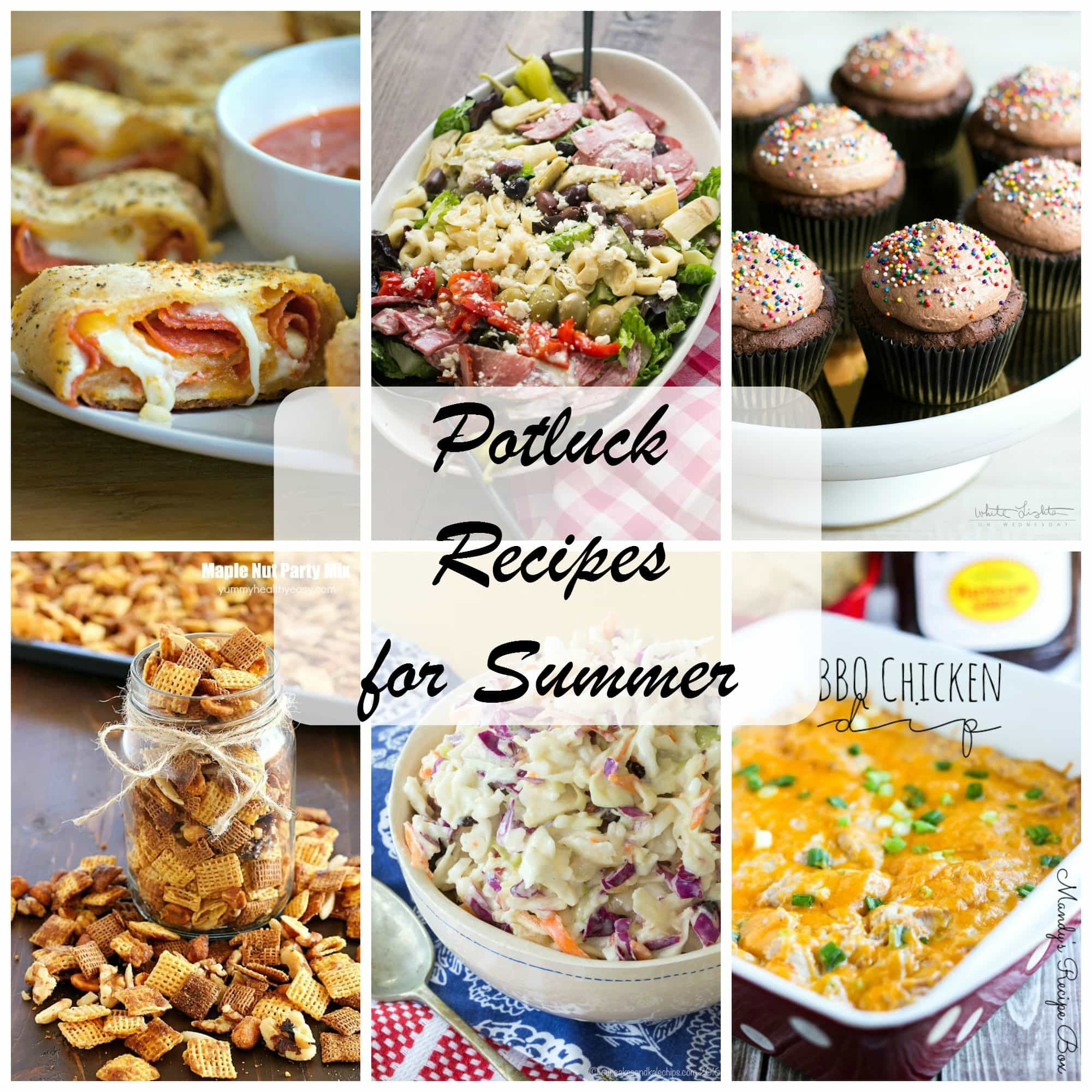 Summer Potluck Desserts
 Summer Potluck Recipes 365 Days of Baking and More