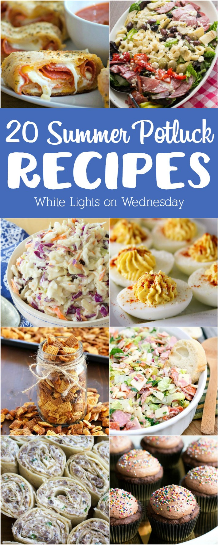 Summer Potluck Main Dishes
 20 Summer Potluck Recipes White Lights on Wednesday