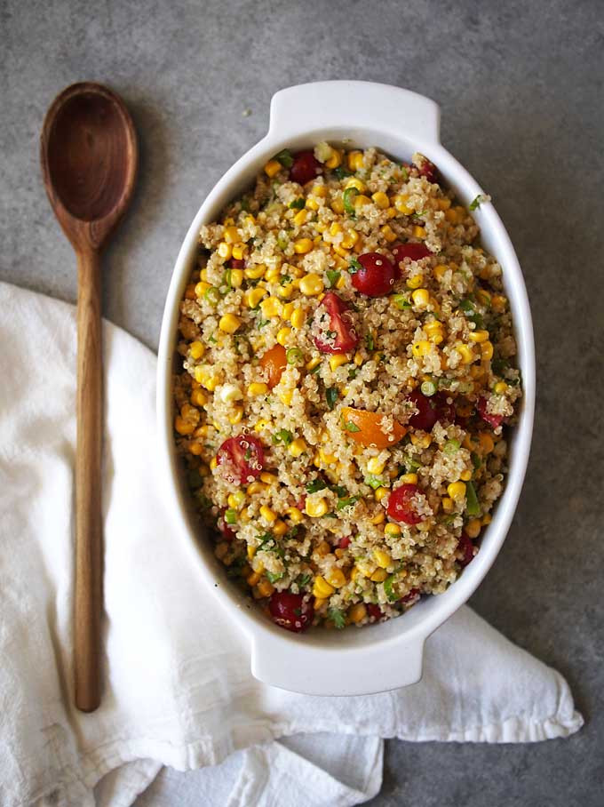 Summer Quinoa Recipes
 Summer Corn Quinoa Salad Recipe – The Kitchen Paper