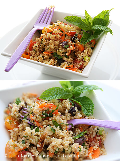 Summer Quinoa Salad Recipe
 Gluten Free Goddess Recipes Summer Quinoa Salad