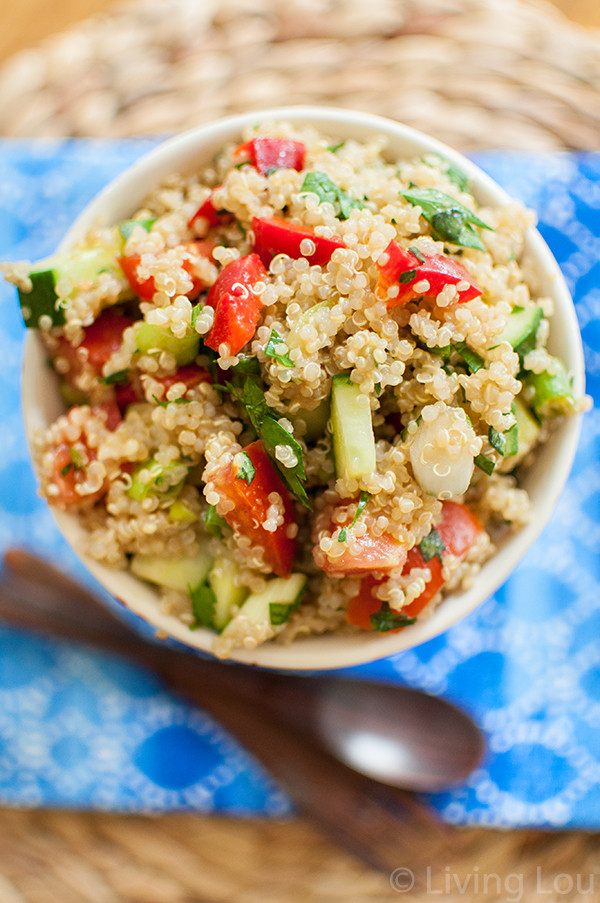 Summer Quinoa Salad
 Summer Quinoa Salad — Living Lou