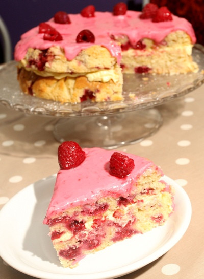 Summer Raspberry Cake My Cafe Recipe
 Great Cake Places Jasmin’s Raspberry & Lemon Summer Cake