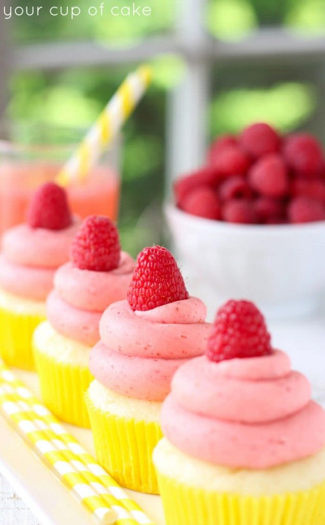 Summer Raspberry Cake My Cafe Recipe
 Best 25 Raspberry lemonade cupcakes ideas on Pinterest