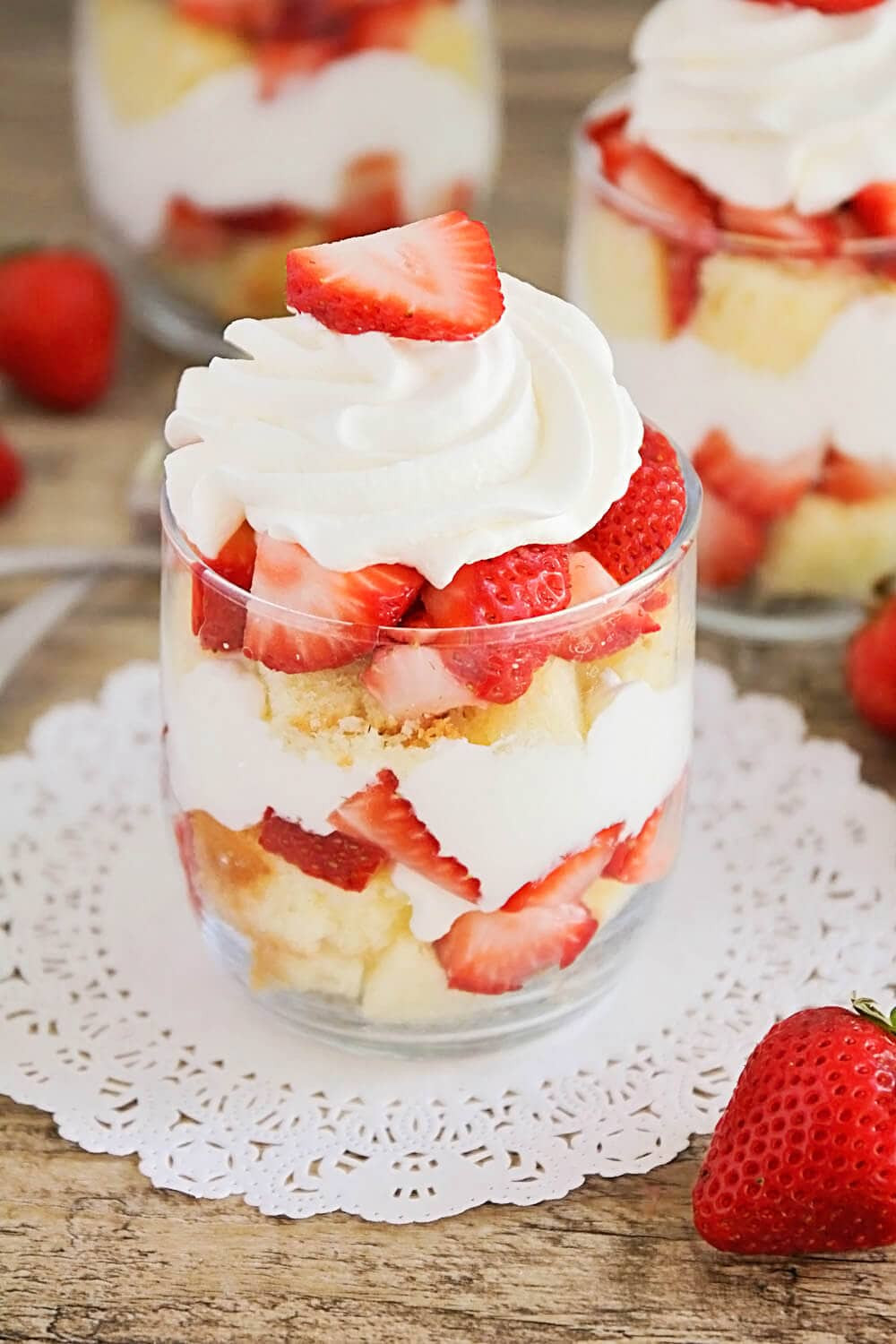 Summer Recipes Desserts
 EASY Strawberry Shortcake Trifle I Heart Nap Time