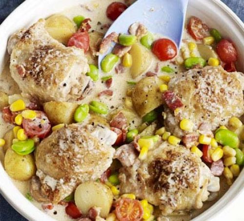 Summer Recipes Dinner
 Summer chicken one pot recipe